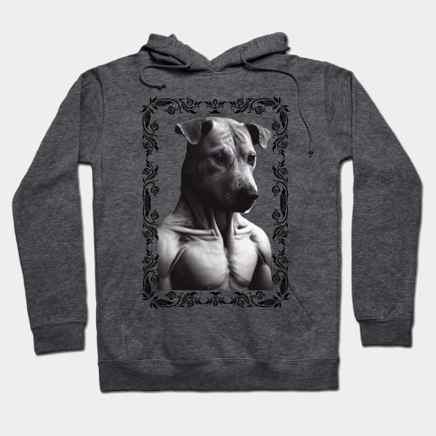 My Dog Looks Like Me Hoodie by emblemat2000@gmail.com